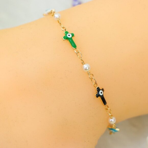 "Minimalist Anklet, Sleek & Modern Design, Women’s Fashion, YC110022-A - Picture 8 of 10